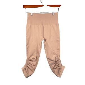 Lululemon Awakening Leggings x Taryn Toomey Misty Mauve 4 Cropped Athleisure